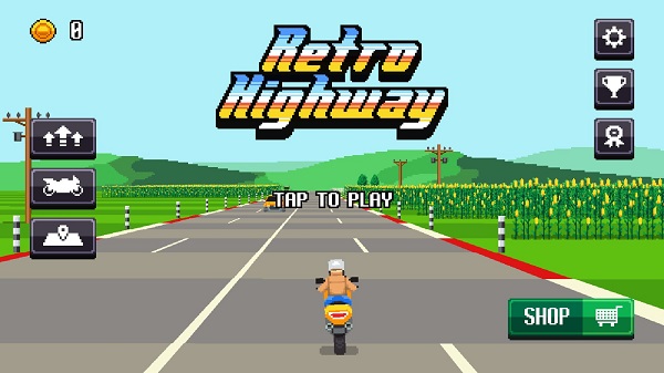 像素摩托车游戏( Highway) v1.1.11安卓版 - 手机应用介绍