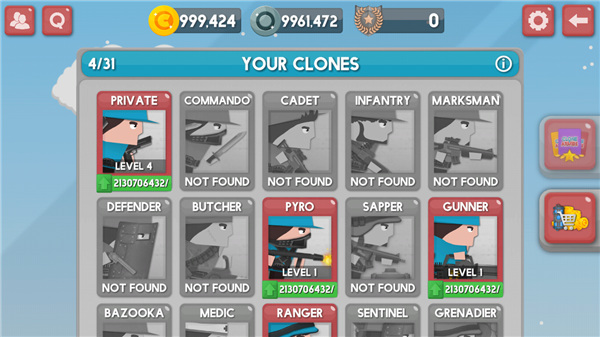 克隆军团最新版本(Clone Armies) v9022.12.14安卓版 - 手机应用介绍