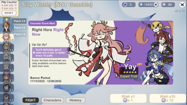 不是原神最新版(Silly Wisher) v0.21安卓版 - 手机应用介绍