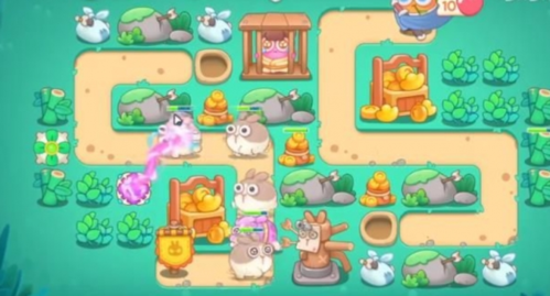 保卫萝卜4卧兔藏龙40关怎么过 满星通关攻略