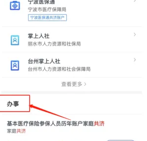 浙里办app如何查询共计账户 浙里办app查共济账户明细教程