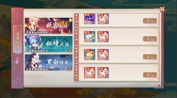 云梦四时歌妖家小馆怎么过 云梦四时歌妖家小馆通关攻略